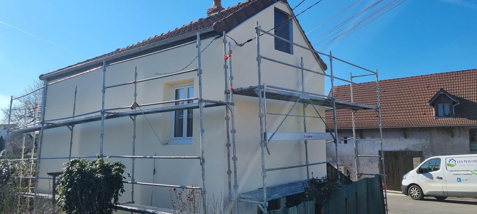 Chantier ravalement Haute-Savoie